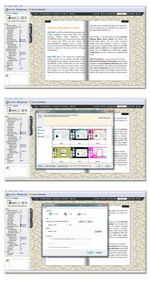 Windows 7 Ebook to Flipping Book 2.6 full