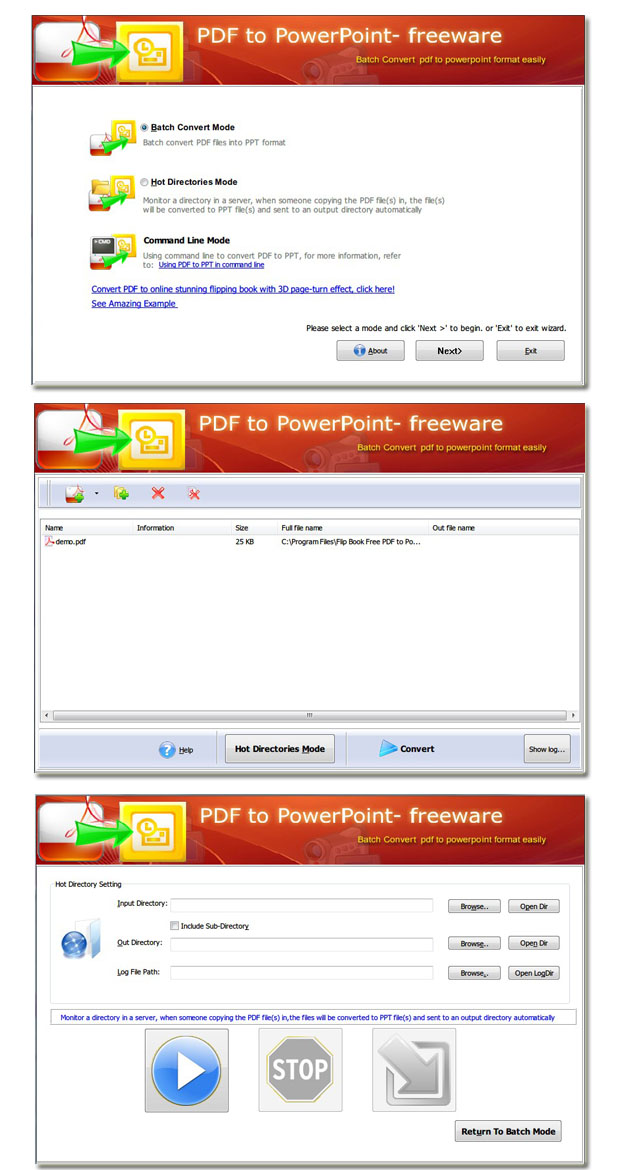 Flipping Book Free PDF to PPT screenshot