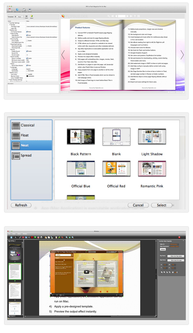 screenshots_pdf_to_flipping_book_pro_mac
