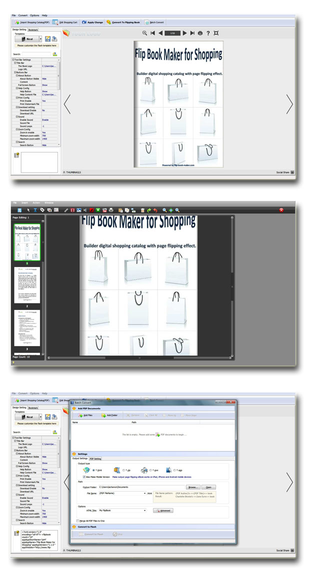 Windows 7 Shopping Catalog to Flipping Book 2.6 full