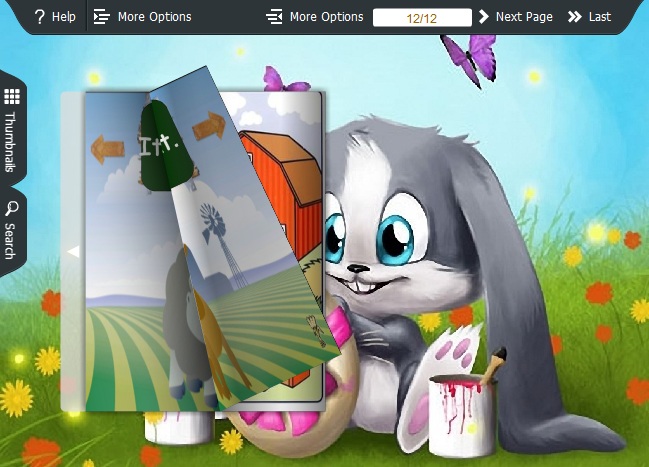 Bunny Theme for PDF to Flipping Book 1.0 full