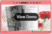 Carnation templates for pdf to flipping book pro-demo