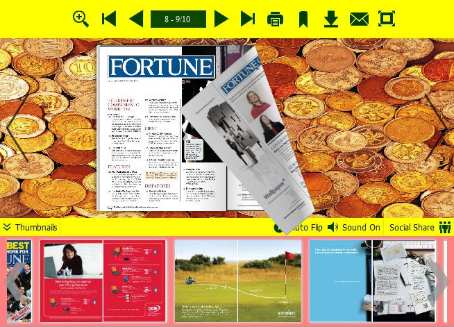coin templates for PDF to Flipping Book