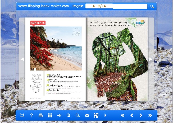 horse templates for PDF to Flipping book Pro