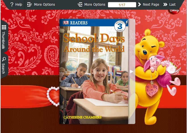 Winnie Theme for PDF to Flipping Book Pro screenshot